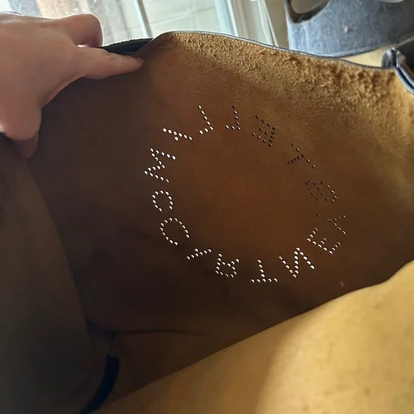 STELLA McCARTNEY Stella Logo Vegan Leather Tote Bag - Picture 14 of 16